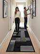 Alfombra De Pasillo Antideslizante 60x180 Suave Lavable - Miniatura 5