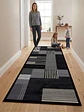 Alfombra De Pasillo Antideslizante 60x180 Suave Lavable - Miniatura 6