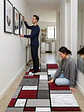 Alfombra De Pasillo Antideslizante 60x180 Suave Lavable - Miniatura 1