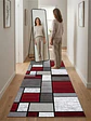 Alfombra De Pasillo Antideslizante 60x180 Suave Lavable - Miniatura 5