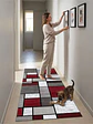 Alfombra De Pasillo Antideslizante 60x180 Suave Lavable - Miniatura 6