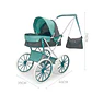 Coche De Muñecas Estilo Clásico Incluye Bolso Y Canasto Accesorios - Miniatura 7