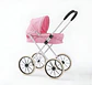 Coche De Muñecas Estilo Clásico Incluye Bolso Y Canasto Accesorios - Miniatura 6