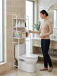 Estante Organizador De Baño Sobre Inodoro 3 Niveles Metal - Miniatura 1