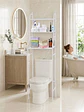 Estante Organizador De Baño Sobre Inodoro 3 Niveles Metal - Miniatura 2