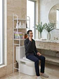 Estante Organizador De Baño Sobre Inodoro 3 Niveles Metal - Miniatura 5