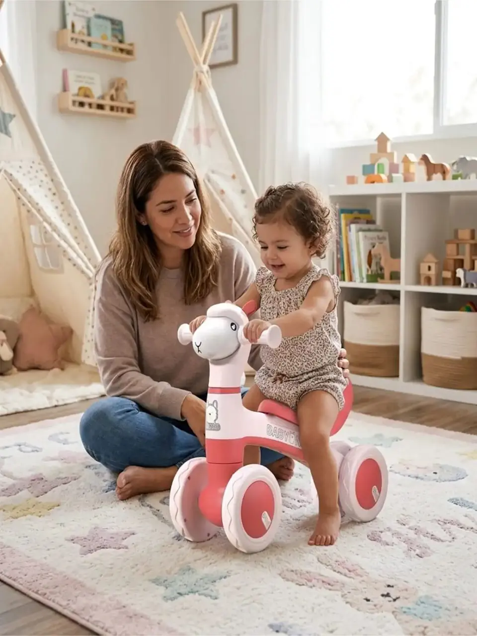 Bicicleta de Equilibrio para Bebés con Ruedas Antideslizantes 1