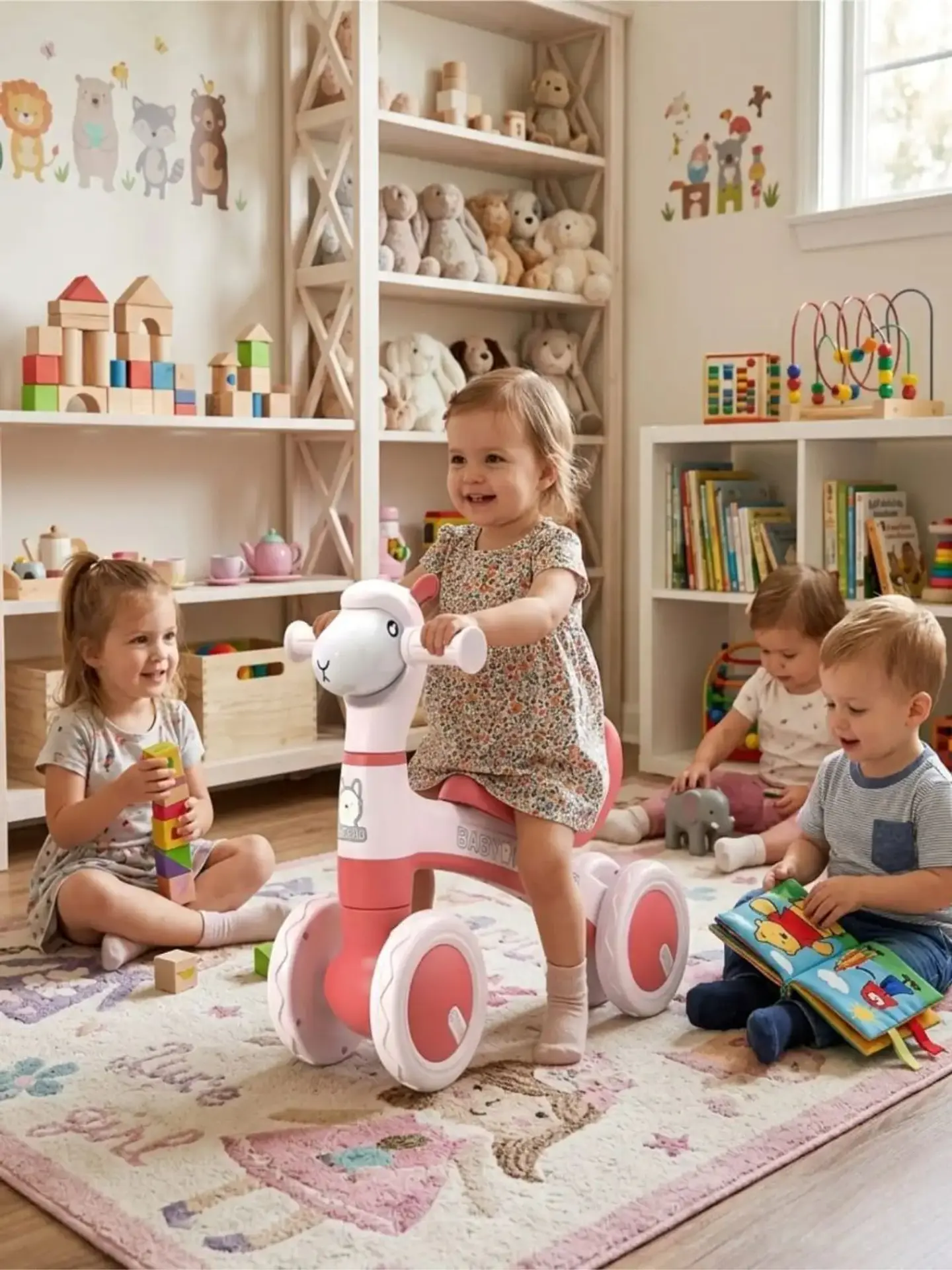Bicicleta de Equilibrio para Bebés con Ruedas Antideslizantes 2