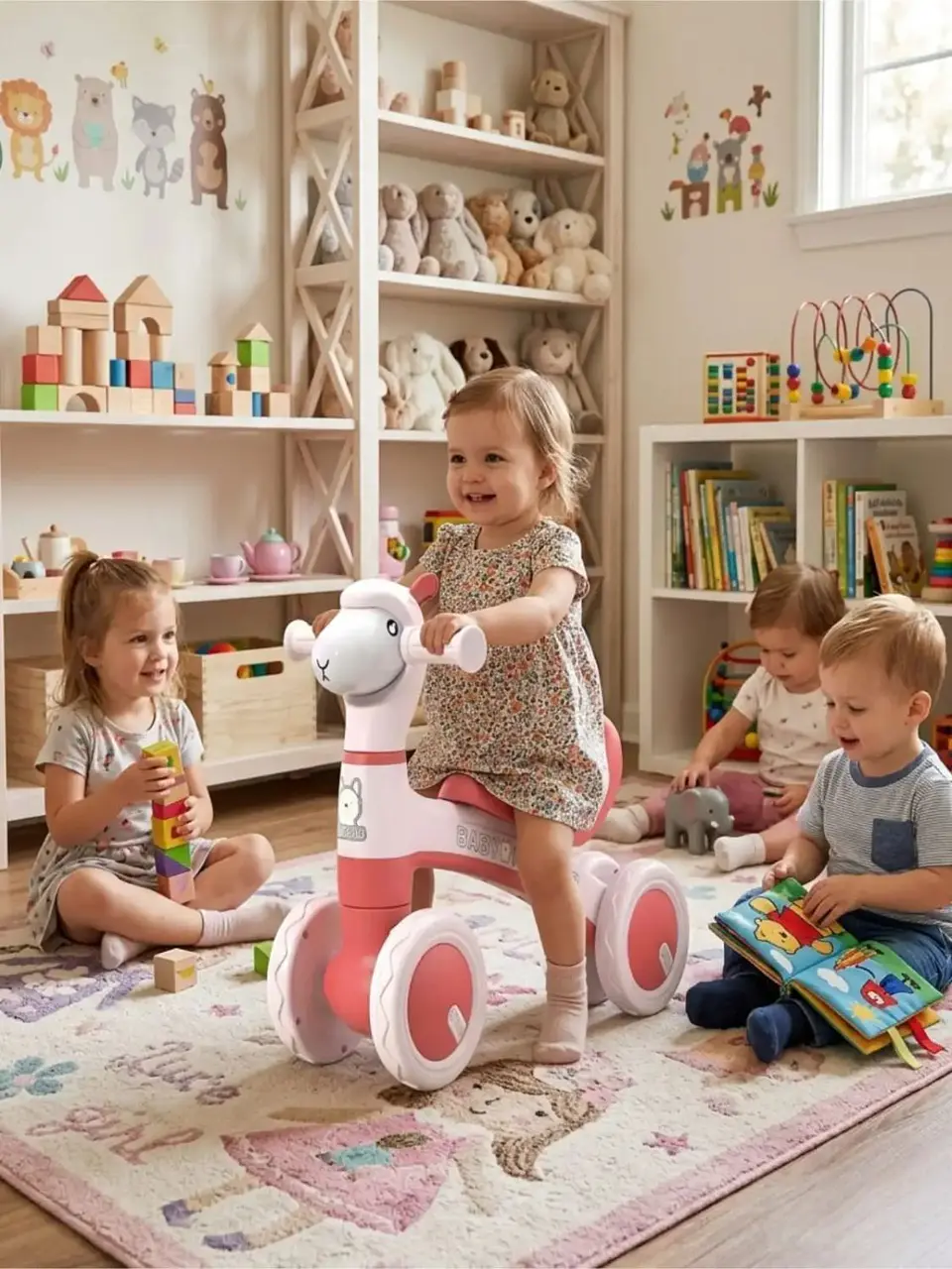 Bicicleta de Equilibrio para Bebés con Ruedas Antideslizantes 2