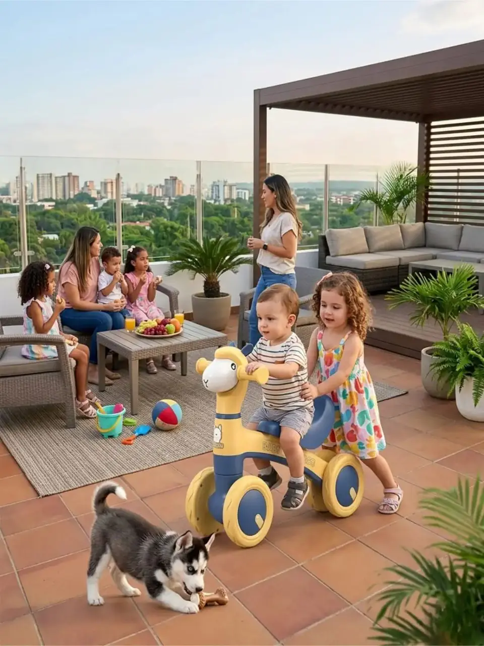 Bicicleta de Equilibrio para Bebés con Ruedas Antideslizantes 2