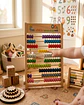 Ábaco Gigante de Madera Montessori Juguete Educativo Matemático - Miniatura 5