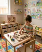 Tablero Sensorial Busy Board de Madera Montessori Educativo - Miniatura 2
