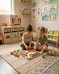 Tablero Sensorial Busy Board de Madera Montessori Educativo - Miniatura 3