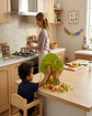 Juego de Enhebrado de Madera Árbol Montessori con Piezas de Frutas y Animales - Miniatura 3