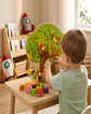 Juego de Enhebrado de Madera Árbol Montessori con Piezas de Frutas y Animales - Miniatura 5