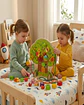 Juego de Enhebrado de Madera Árbol Montessori con Piezas de Frutas y Animales - Miniatura 6