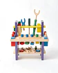 Banco de Herramientas de Madera Didáctico Montessori para Niños - Miniatura 6