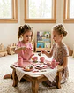Set de Té de Madera Infantil - Juego de Té y Pastelería con Accesorios - Miniatura 2