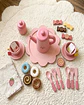 Set de Té de Madera Infantil - Juego de Té y Pastelería con Accesorios - Miniatura 4