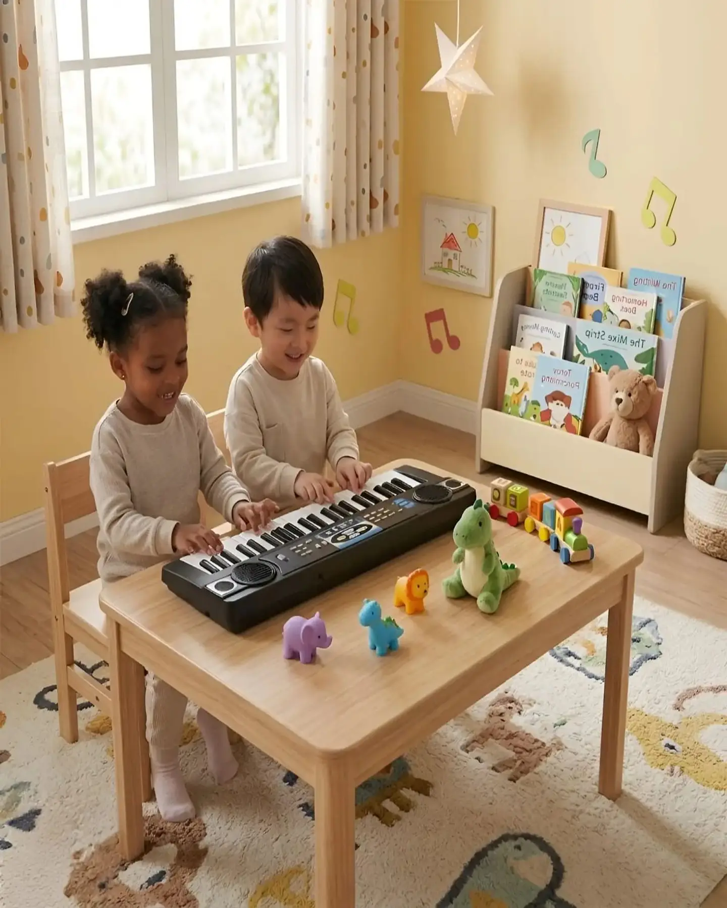 Teclado Electrónico Infantil Canto 44 Teclas 4