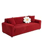 Funda De Sofa 3 Cuerpos Tela Polar Elastico Suave - Miniatura 6