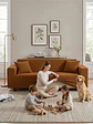 Funda De Sofá Elástica Cuadrillé Renueva Tu Living En Minutos 3 Cuerpos - Miniatura 6