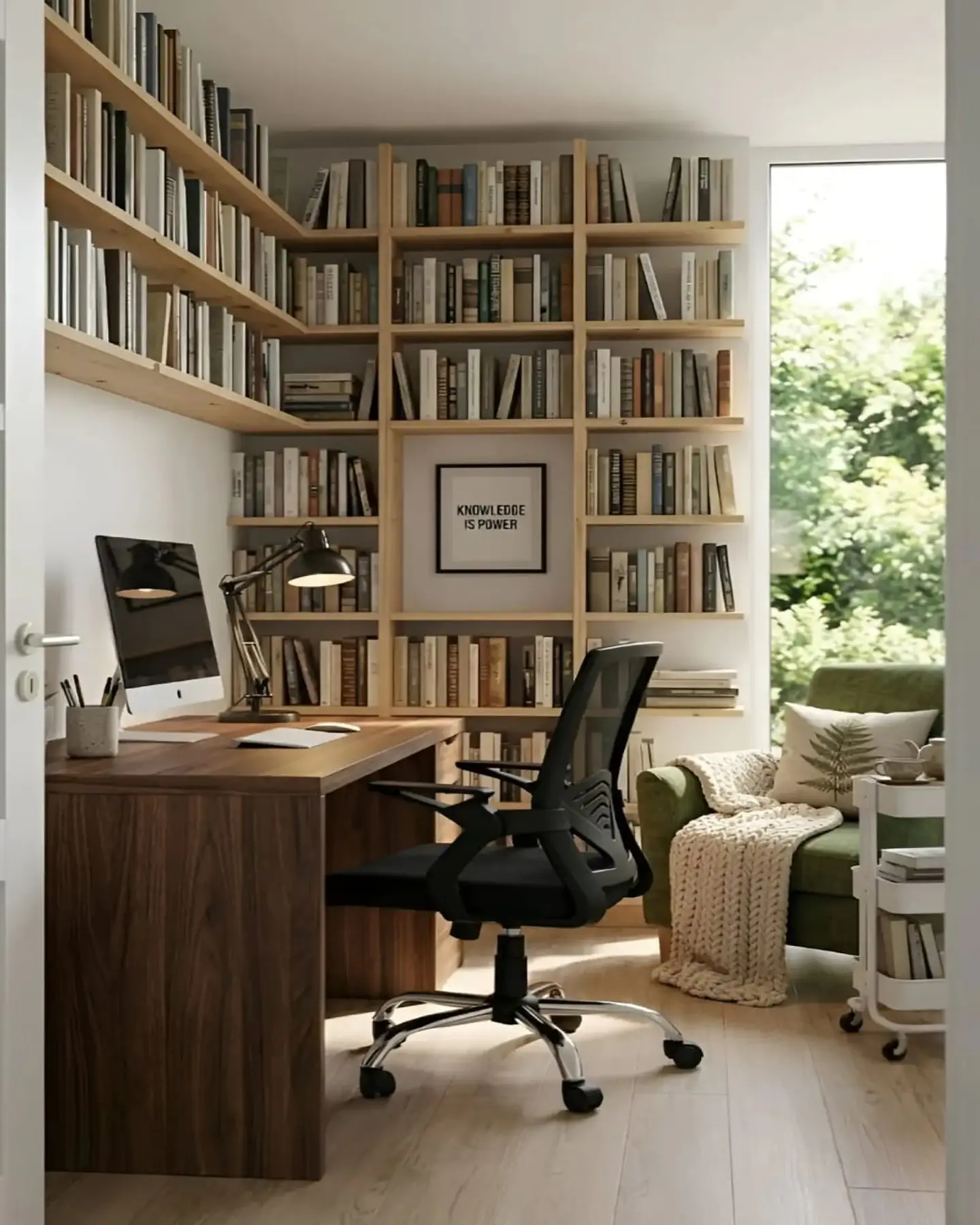 Silla de Escritorio Ergonómica con Apoyabrazos Abatibles 5