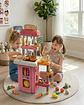 Set Cocina De Juguete 3 En 1 Mobile Kitchen Maleta Con Accesorios - Miniatura 2