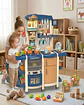 Cocina De Juguete Infantil Home Kitchen 66 Piezas Con Sonido Y Agua 100cm - Miniatura 4