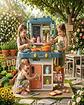 Cocina de Juguete Infantil 55 Piezas con Luz Sonido y Agua 63 cm Azul - Miniatura 5