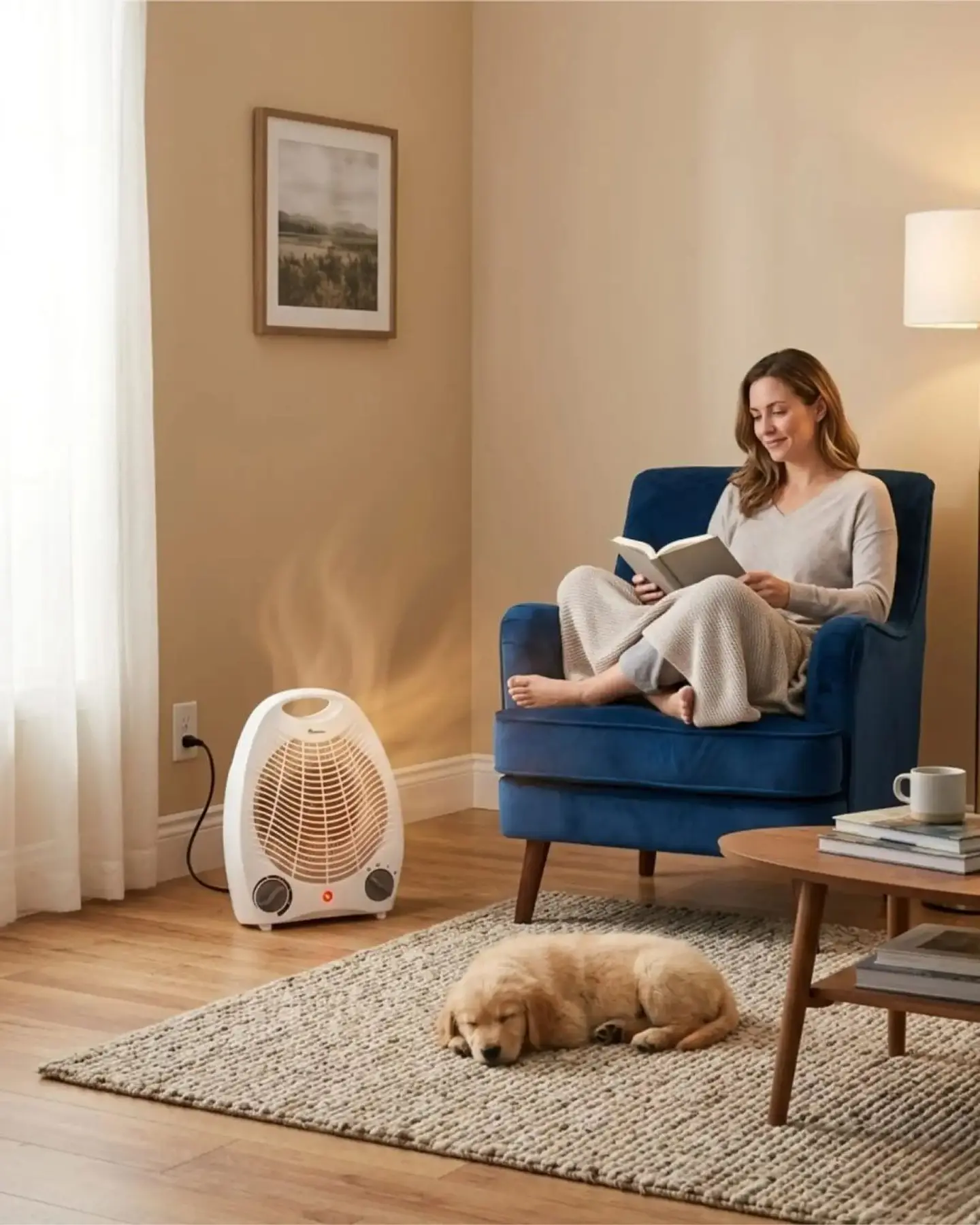 Termoventilador Vertical Regulable Kendal FH103T-S 2
