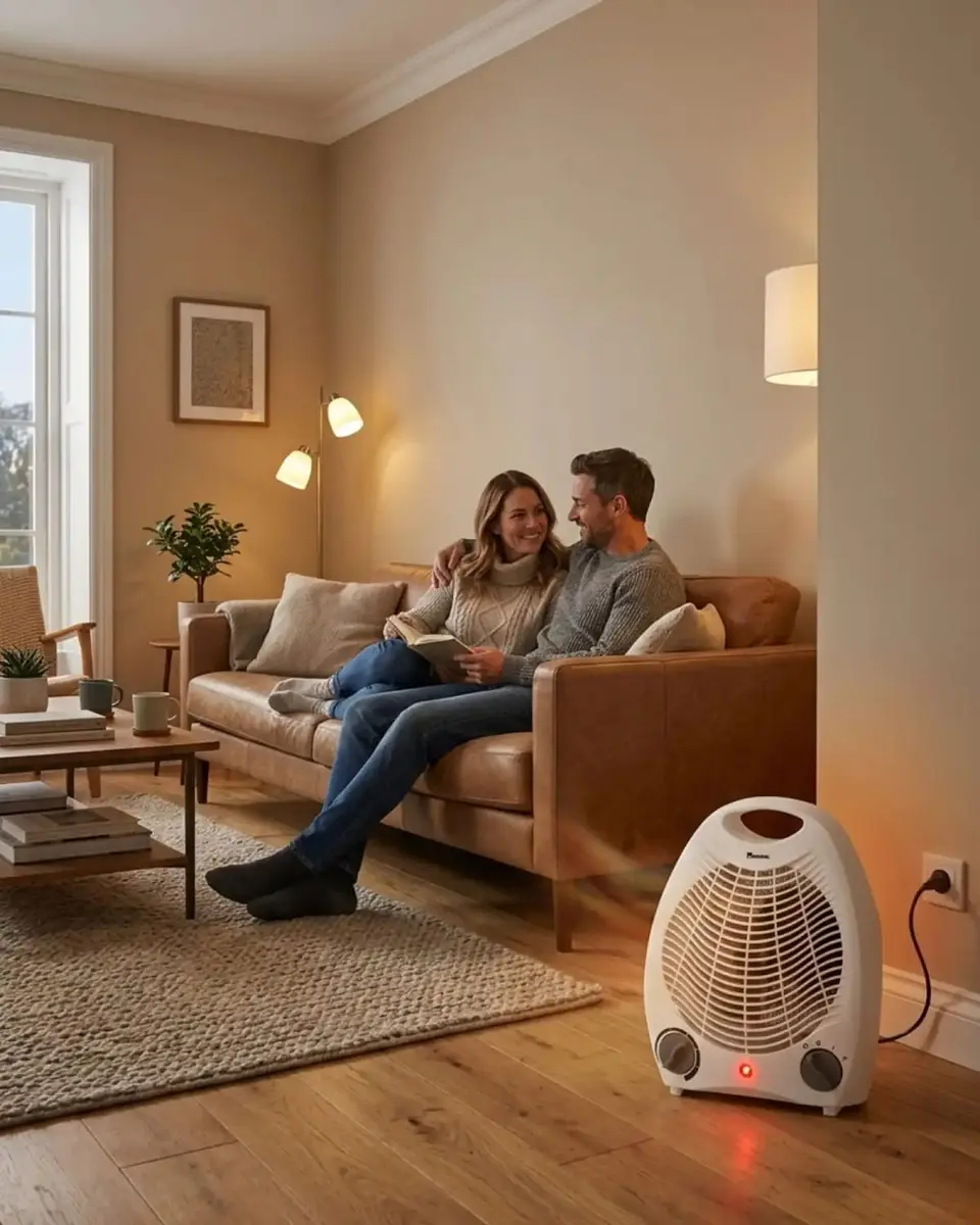 Termoventilador Vertical Regulable Kendal FH103T-S 4