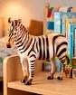 Figura Cebra Realista Decorativa Coleccionable 16,5 cm de Alto - Miniatura 2