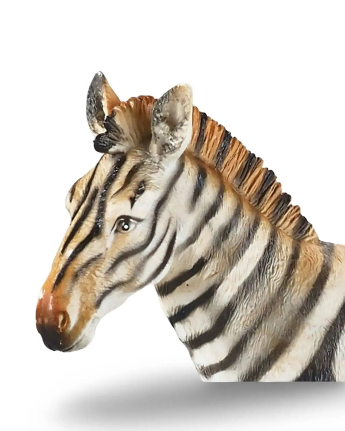 Figura Cebra Realista Decorativa Coleccionable 16,5 cm de Alto 4