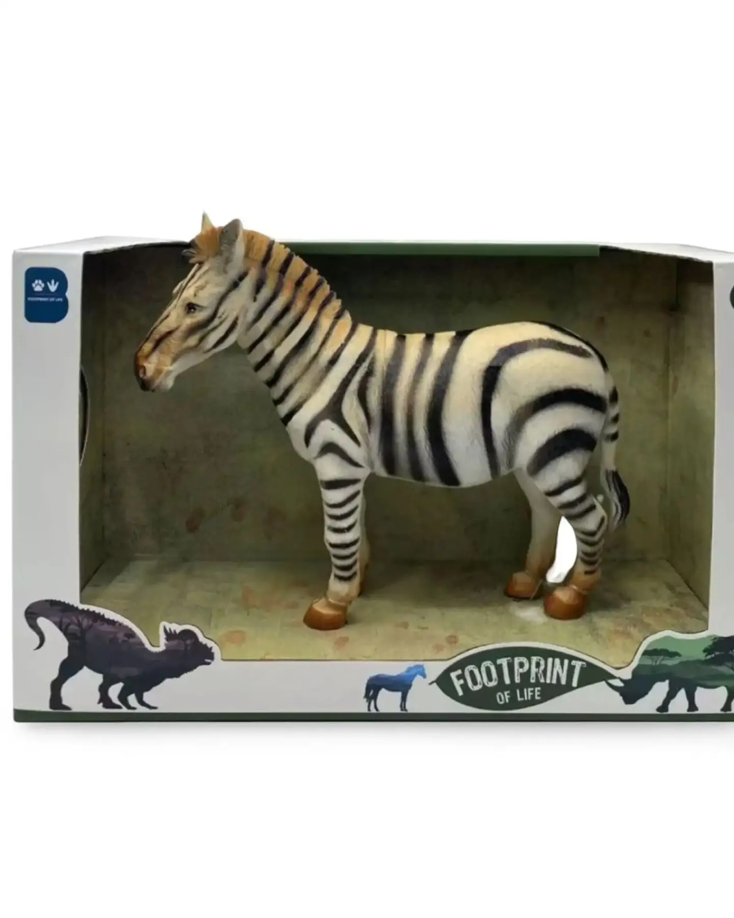 Figura Cebra Realista Decorativa Coleccionable 16,5 cm de Alto 6