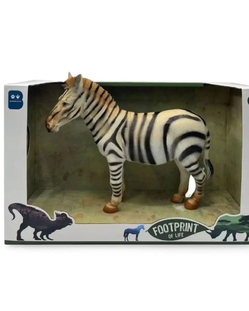 Figura Cebra Realista Decorativa Coleccionable 16,5 cm de Alto 6