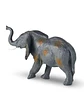 Figura Elefante Realista Decorativa Coleccionable 14 cm de Alto - Miniatura 4