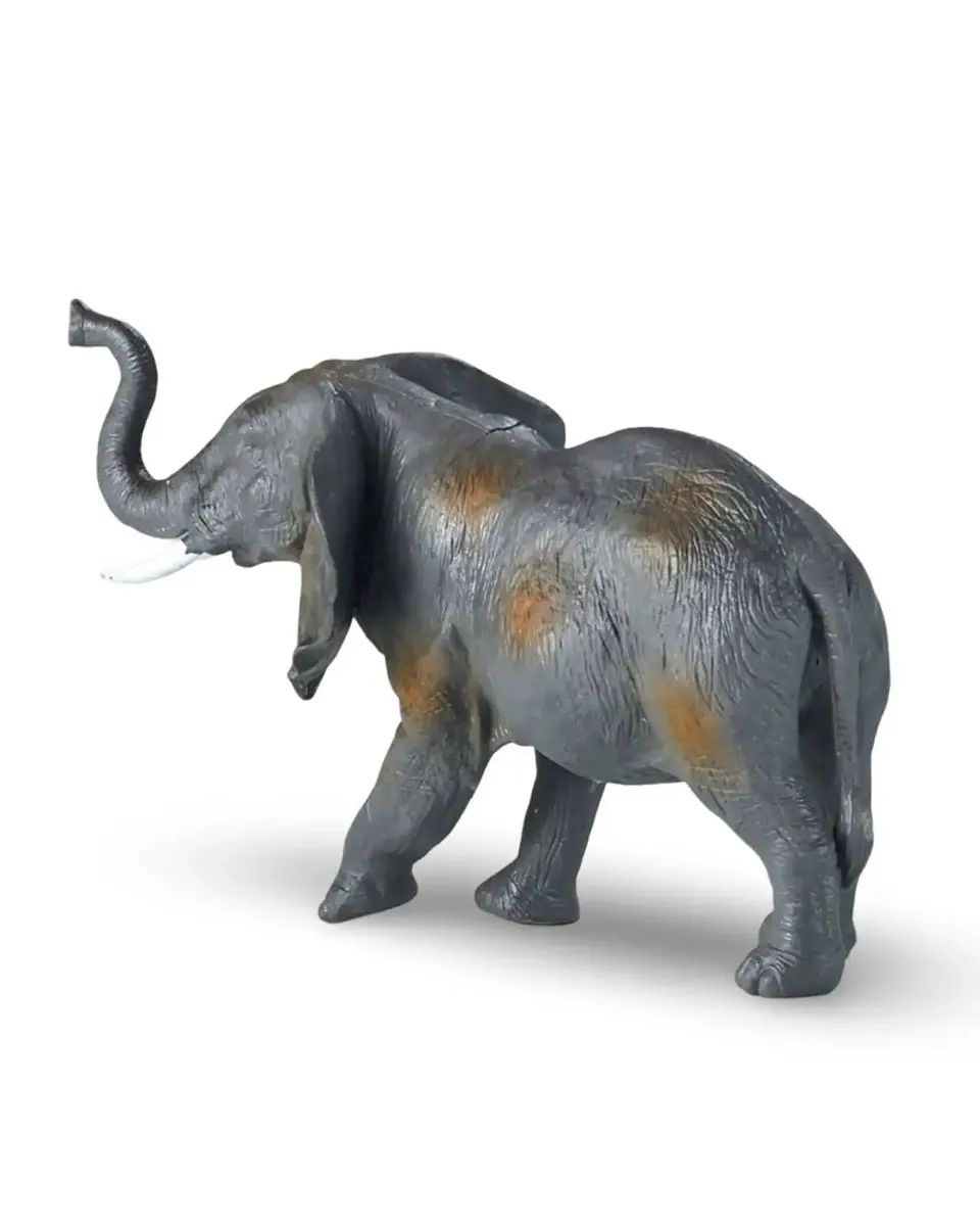 Figura Elefante Realista Decorativa Coleccionable 14 cm de Alto 4
