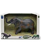 Figura Elefante Realista Decorativa Coleccionable 14 cm de Alto - Miniatura 6