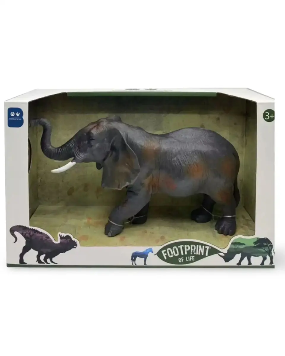 Figura Elefante Realista Decorativa Coleccionable 14 cm de Alto 6