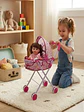 Set Muñeca Interactiva con Coche Moisés Plegable - Miniatura 1
