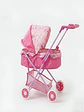 Coche para Muñecas Tipo Moisés con Canasto y Toldo Ajustable - Miniatura 3