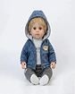 Muñeco Reborn Realista para Niños con Conjunto Azul Melange y Capucha - Miniatura 6