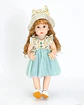 Muñeca Baby Realista 55cm - Vestido Floral y Sombrero - Miniatura 6