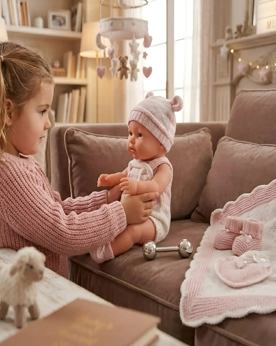 Muñeco Bebé Realista con Accesorios Recién Nacido 1