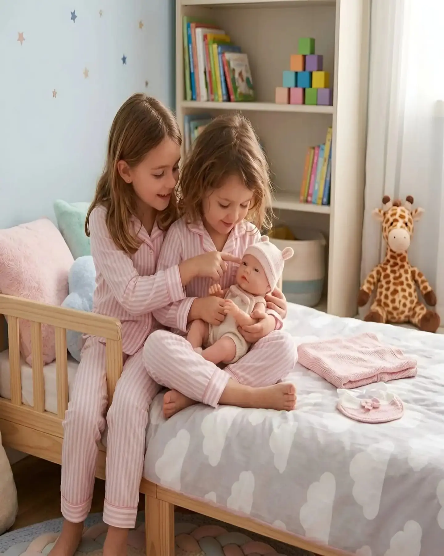 Muñeco Bebé Realista con Accesorios Recién Nacido 4