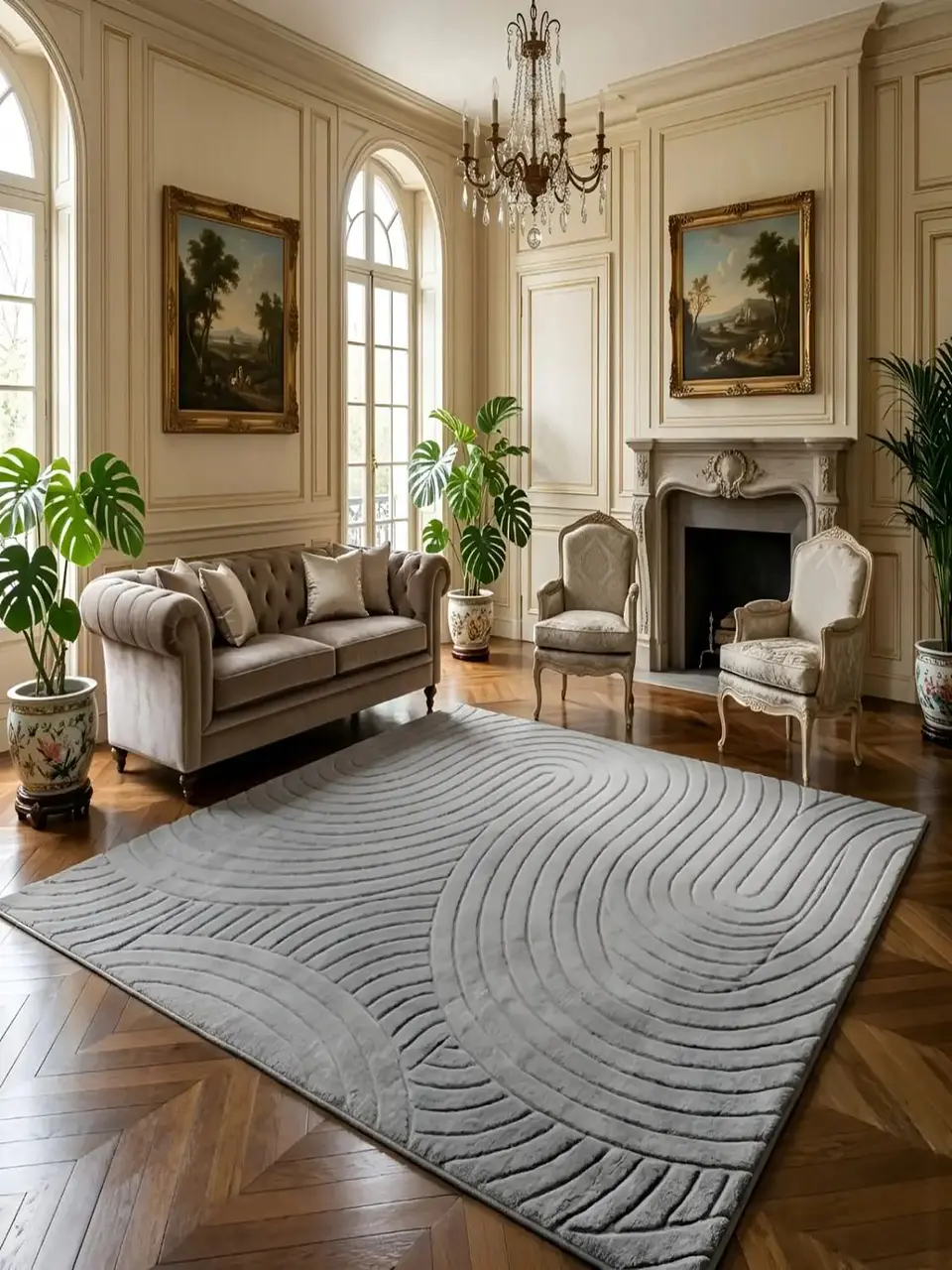 Alfombra Decorativa con Relieve Jacquard 240x200 6