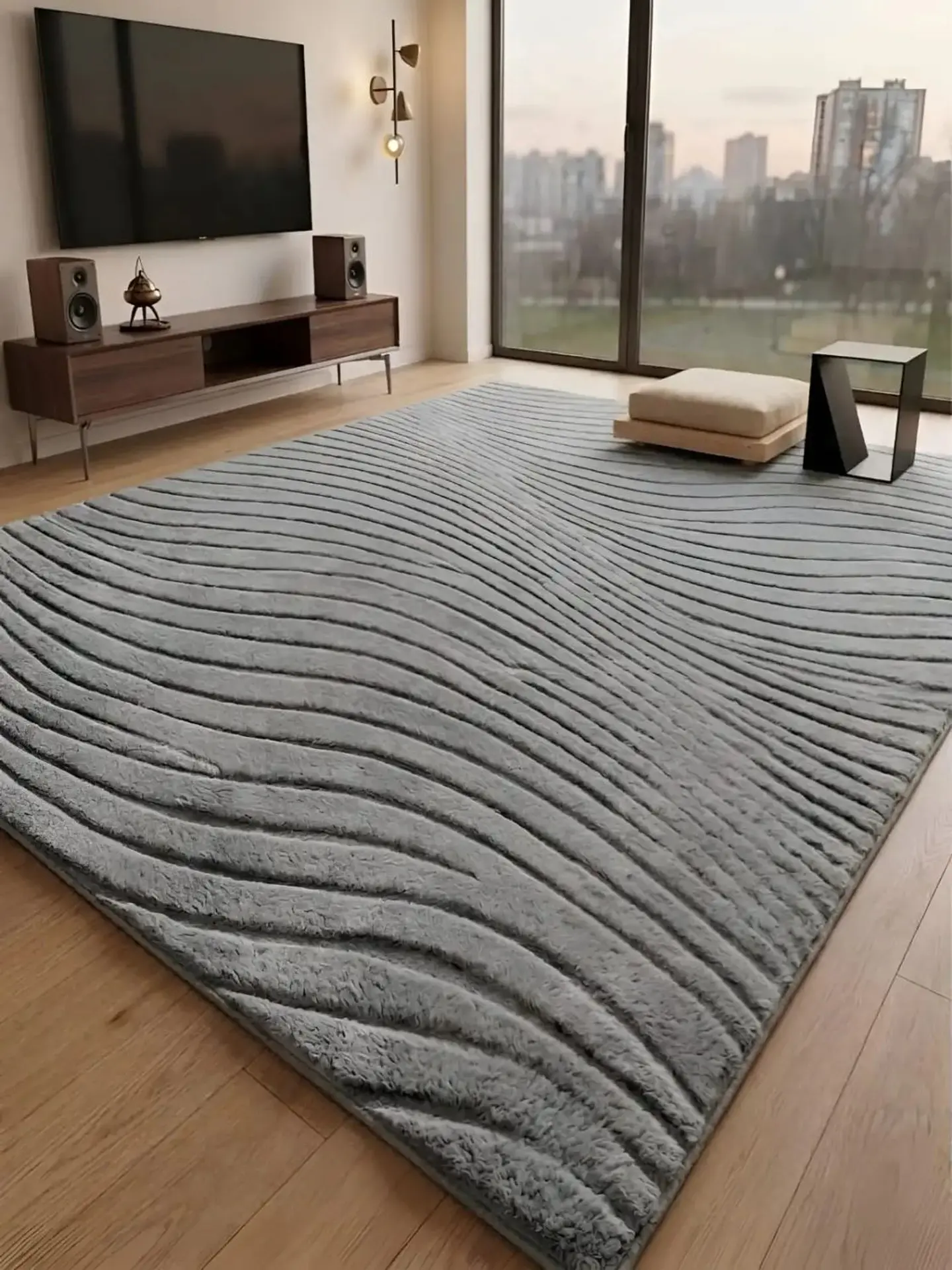 Alfombra Decorativa con Relieve Jacquard 240x200 1