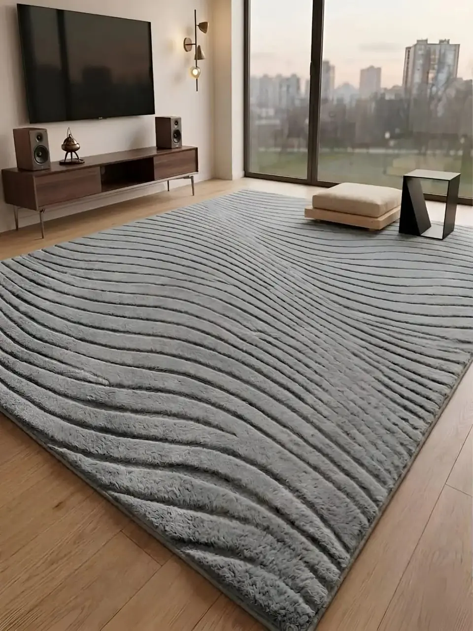 Alfombra Decorativa con Relieve Jacquard 240x200 1