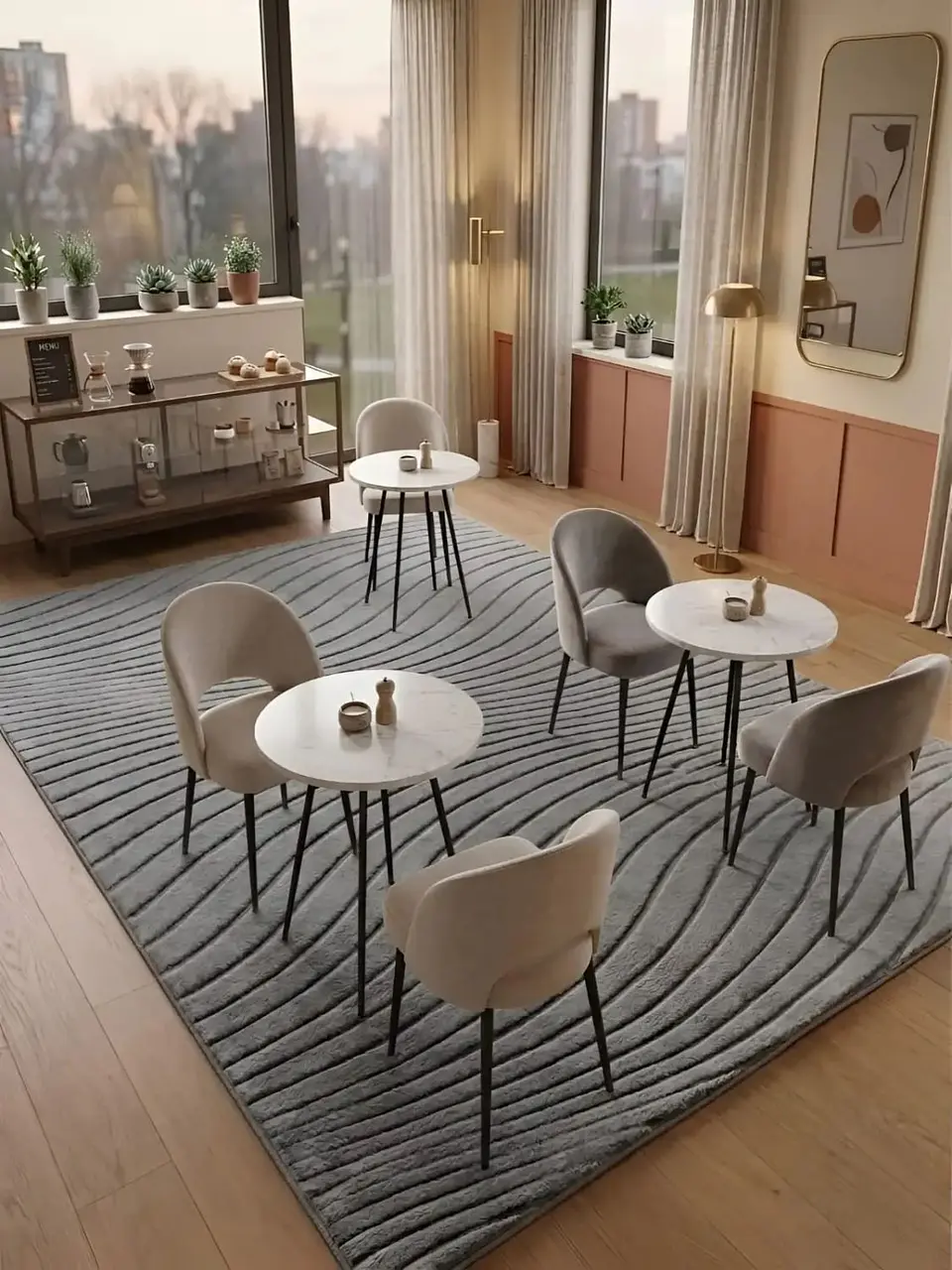 Alfombra Decorativa con Relieve Jacquard 240x200 3